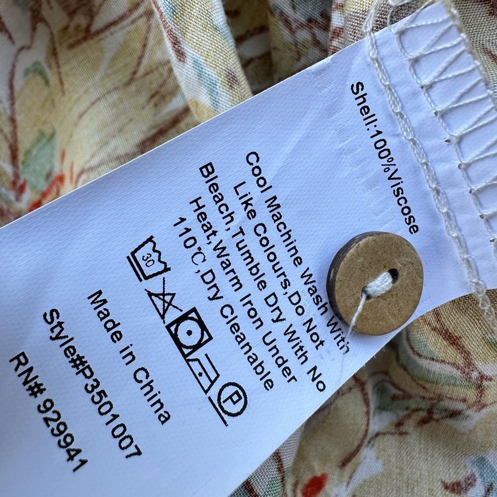 🎉5 for $45🎉 NWT Luukse Top Blouse Shirt Sizd 1XL - Picture 9 of 10